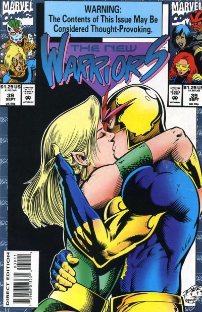 The New Warriors (1990) #39 cover
