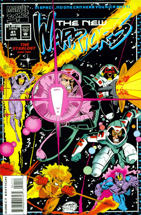 The New Warriors (1990) #41 cover