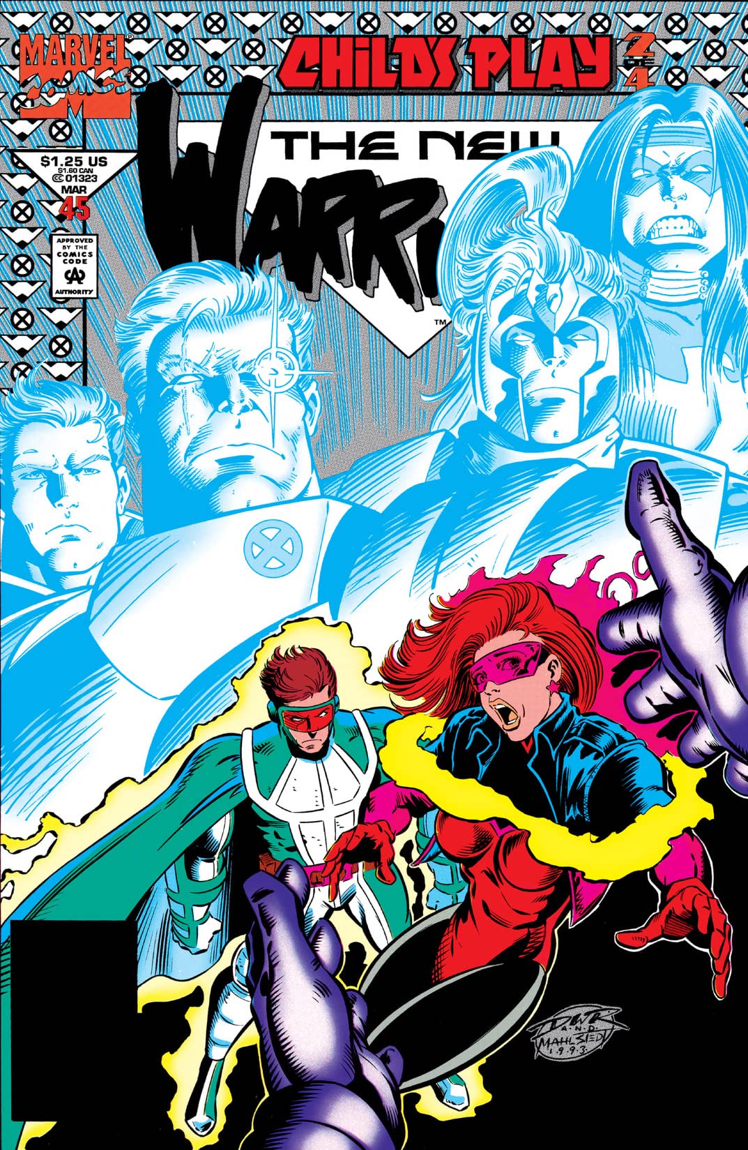 The New Warriors (1990) #45 cover