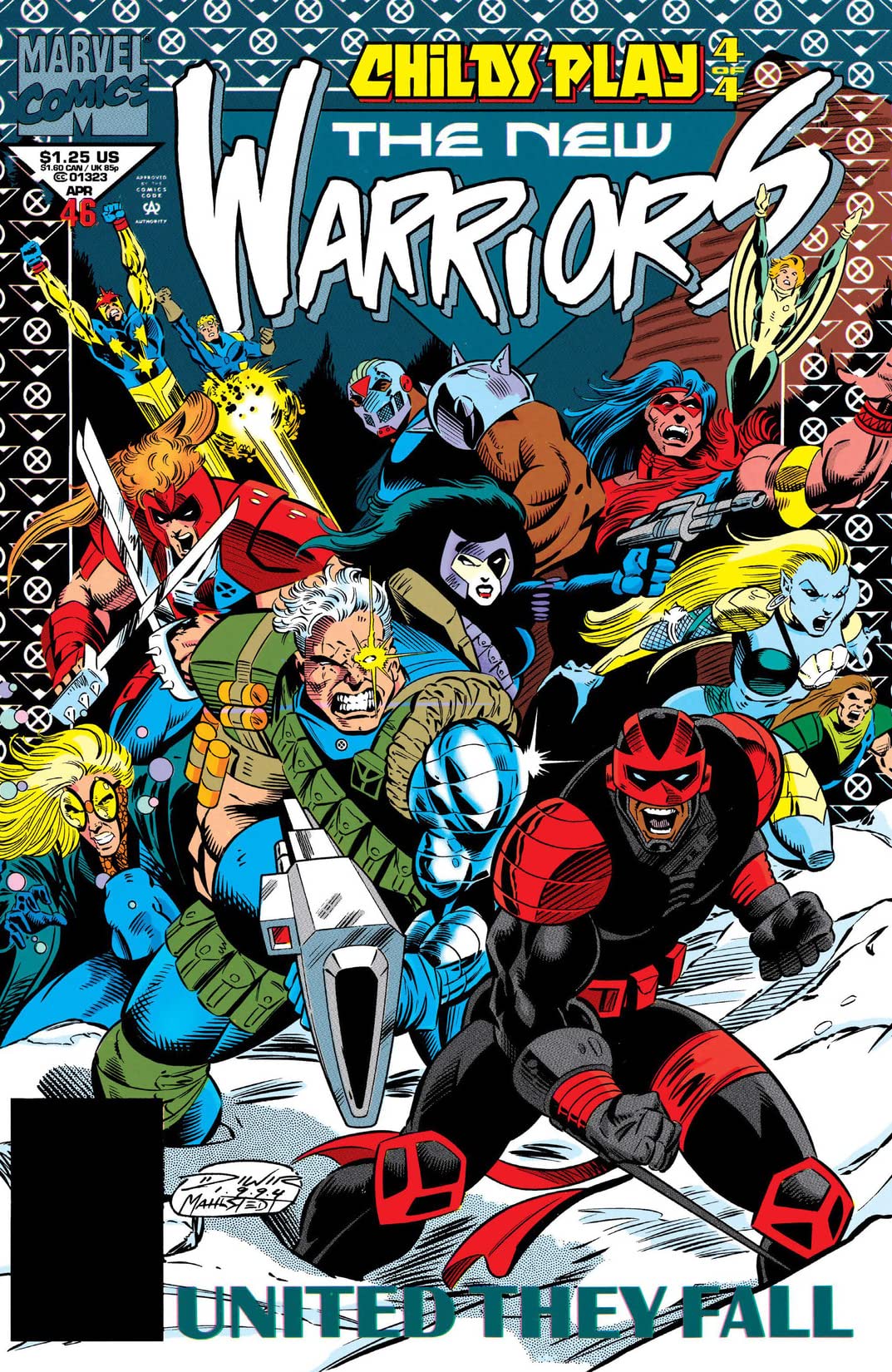 The New Warriors (1990) #46 cover