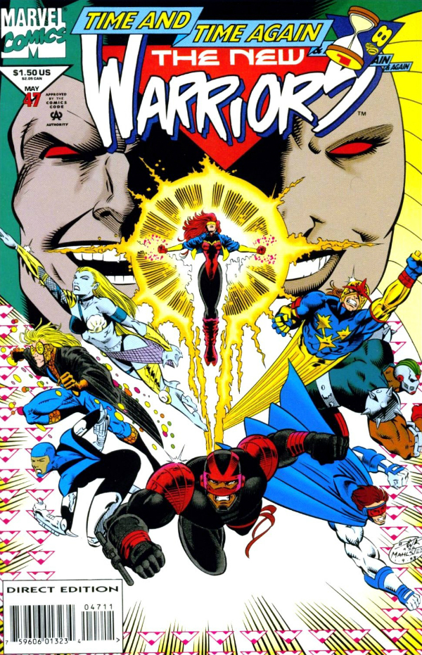 The New Warriors (1990) #47 cover