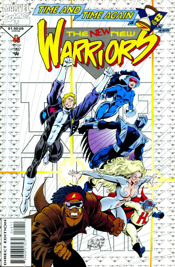 The New Warriors (1990) #49 cover