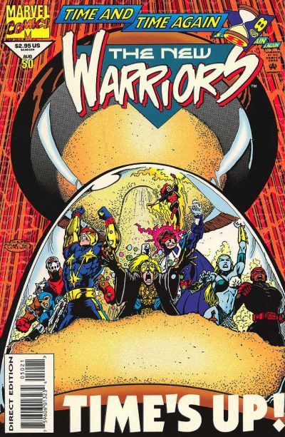 The New Warriors (1990) #50 cover