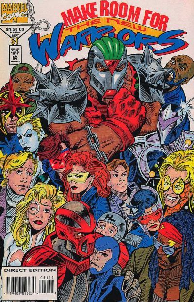 The New Warriors (1990) #51 cover