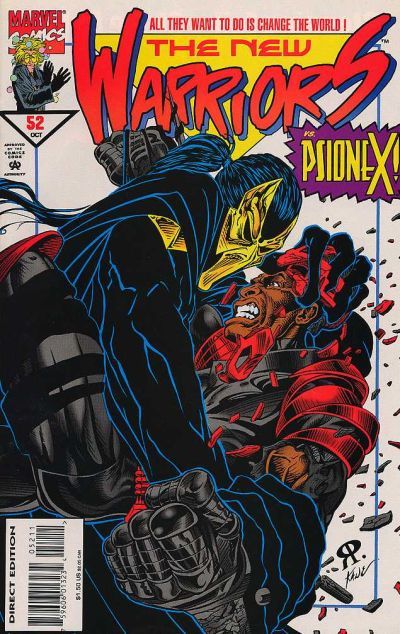 The New Warriors (1990) #52 cover