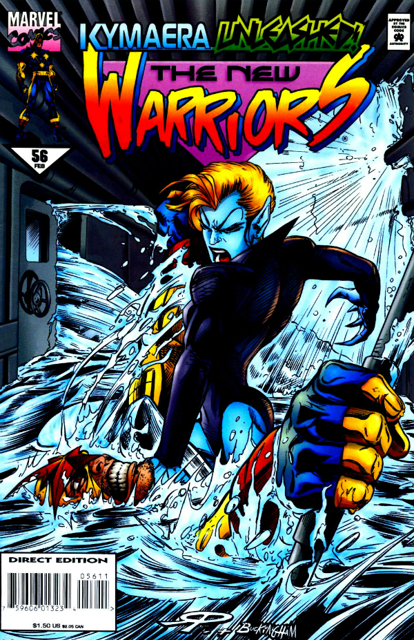 The New Warriors (1990) #56 cover