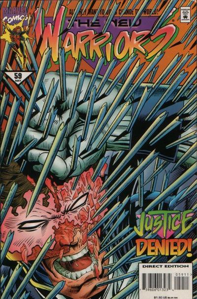 The New Warriors (1990) #59 cover
