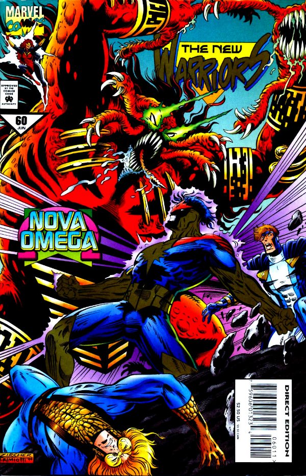 The New Warriors (1990) #60 cover