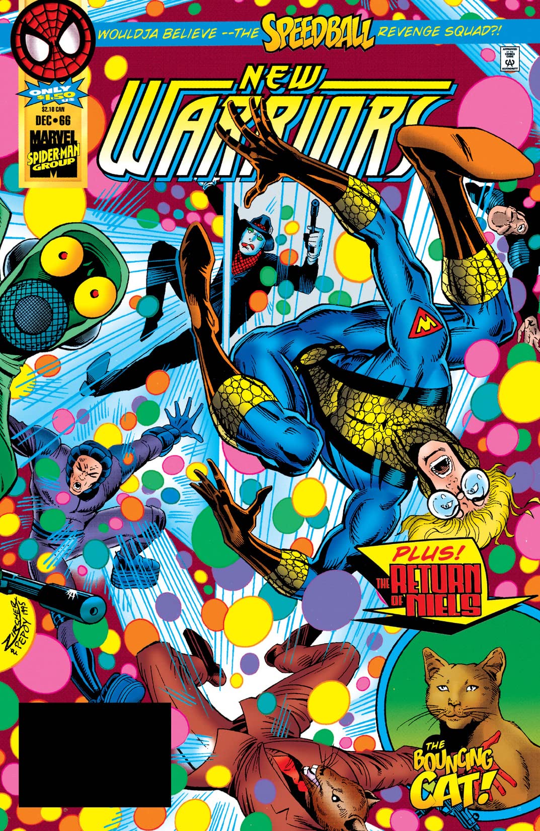 The New Warriors (1990) #66 cover