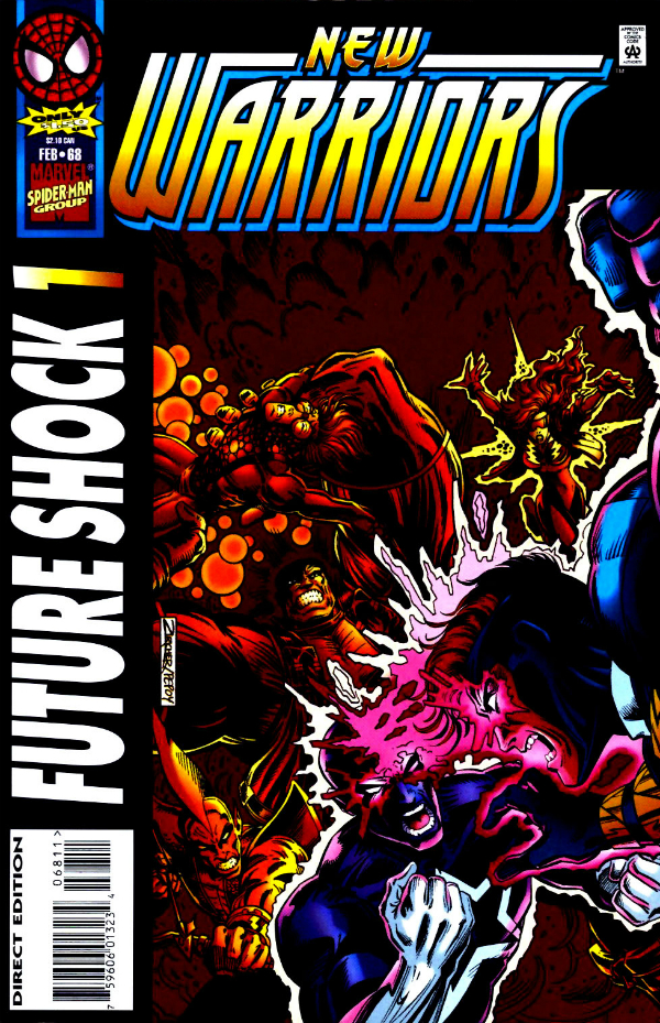The New Warriors (1990) #68 cover