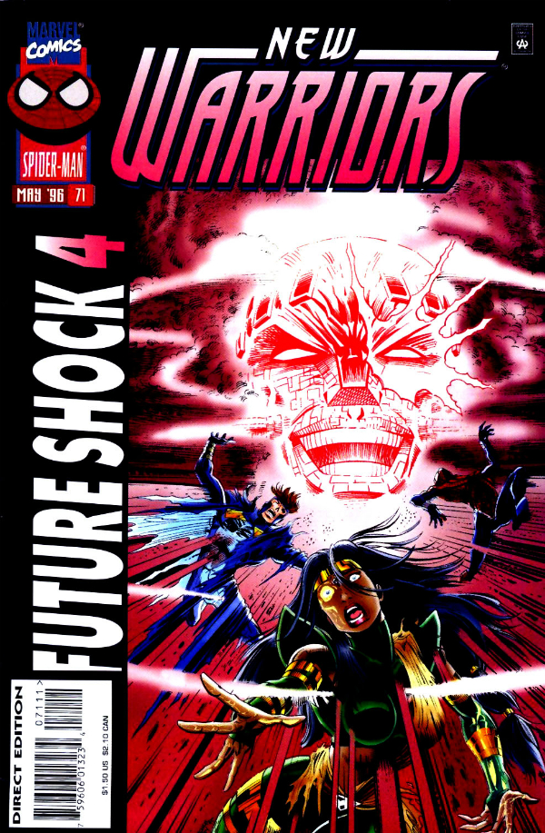 The New Warriors (1990) #71 cover