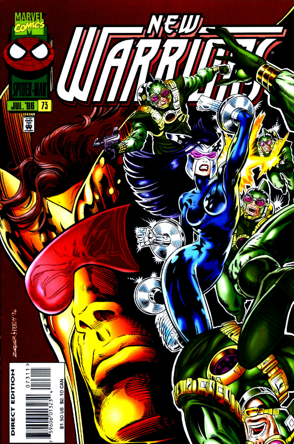 The New Warriors (1990) #73 cover