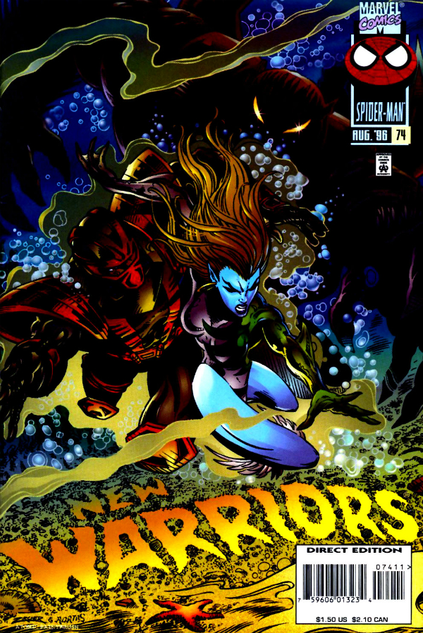 The New Warriors (1990) #74 cover