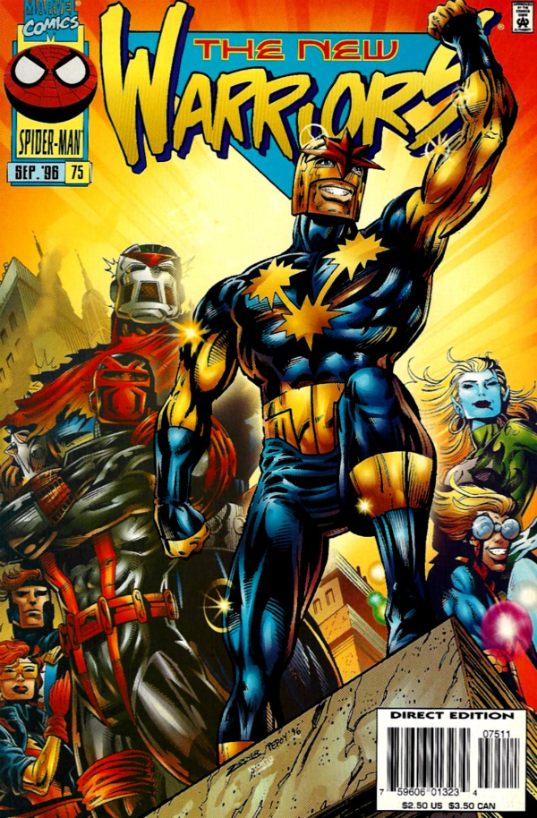The New Warriors (1990) #75 cover
