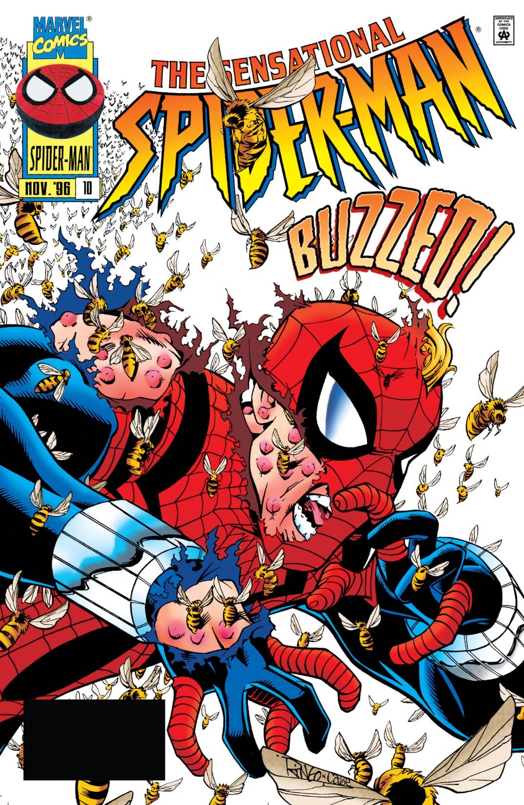 The Sensational Spider-Man (1996) #10 cover