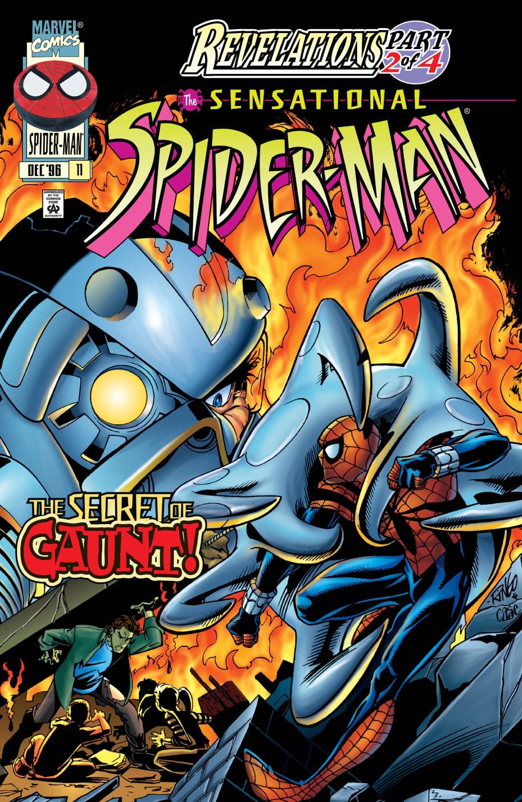 The Sensational Spider-Man (1996) #11 cover