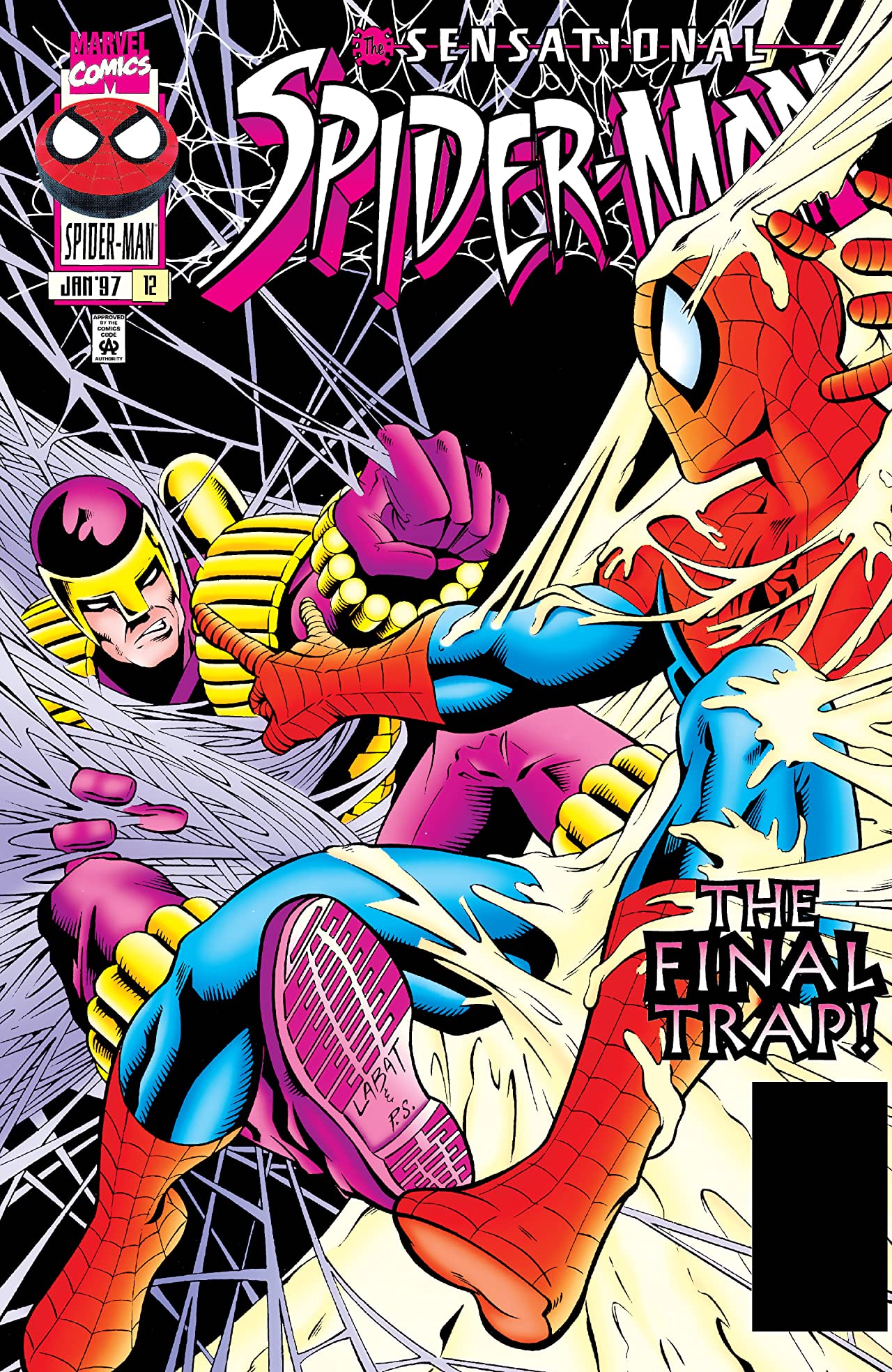 The Sensational Spider-Man (1996) #12 cover