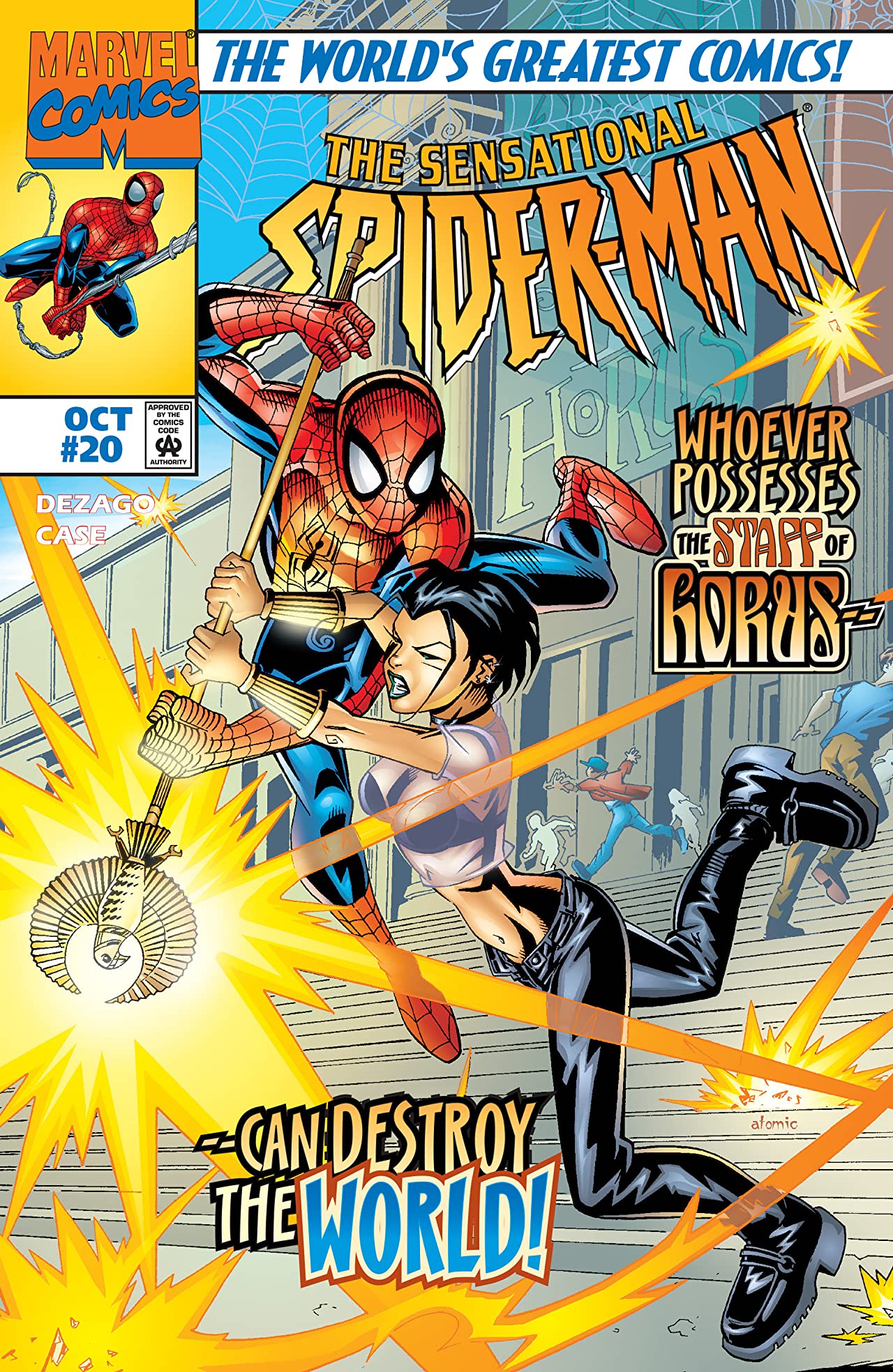 The Sensational Spider-Man (1996) #20 cover