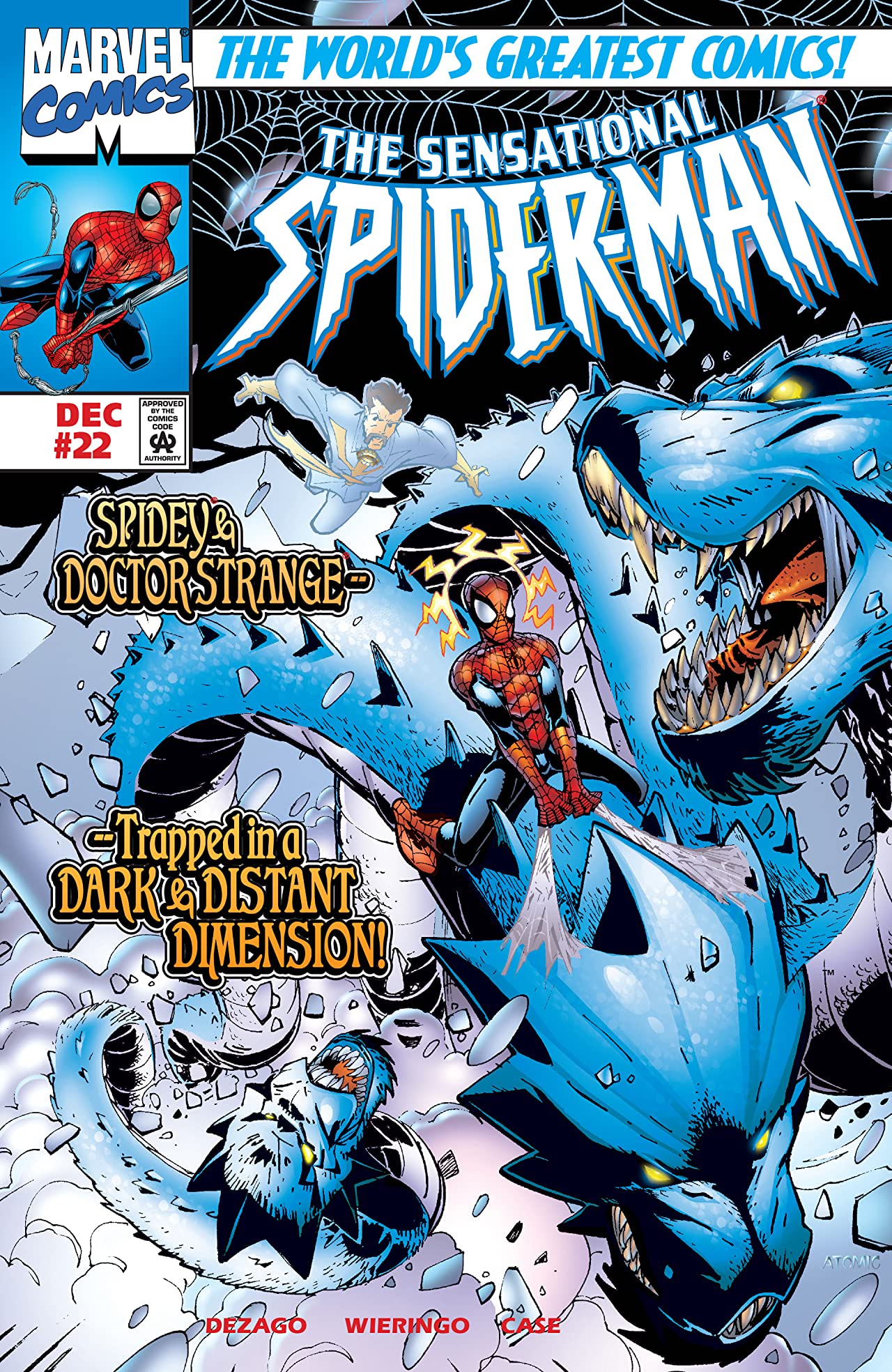 The Sensational Spider-Man (1996) #22 cover
