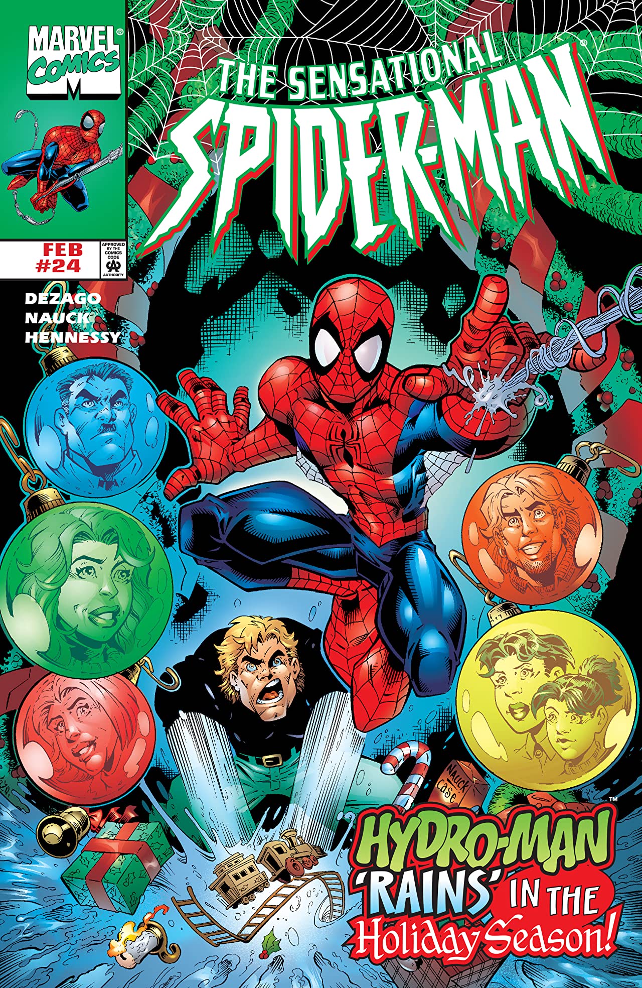 The Sensational Spider-Man (1996) #24 cover