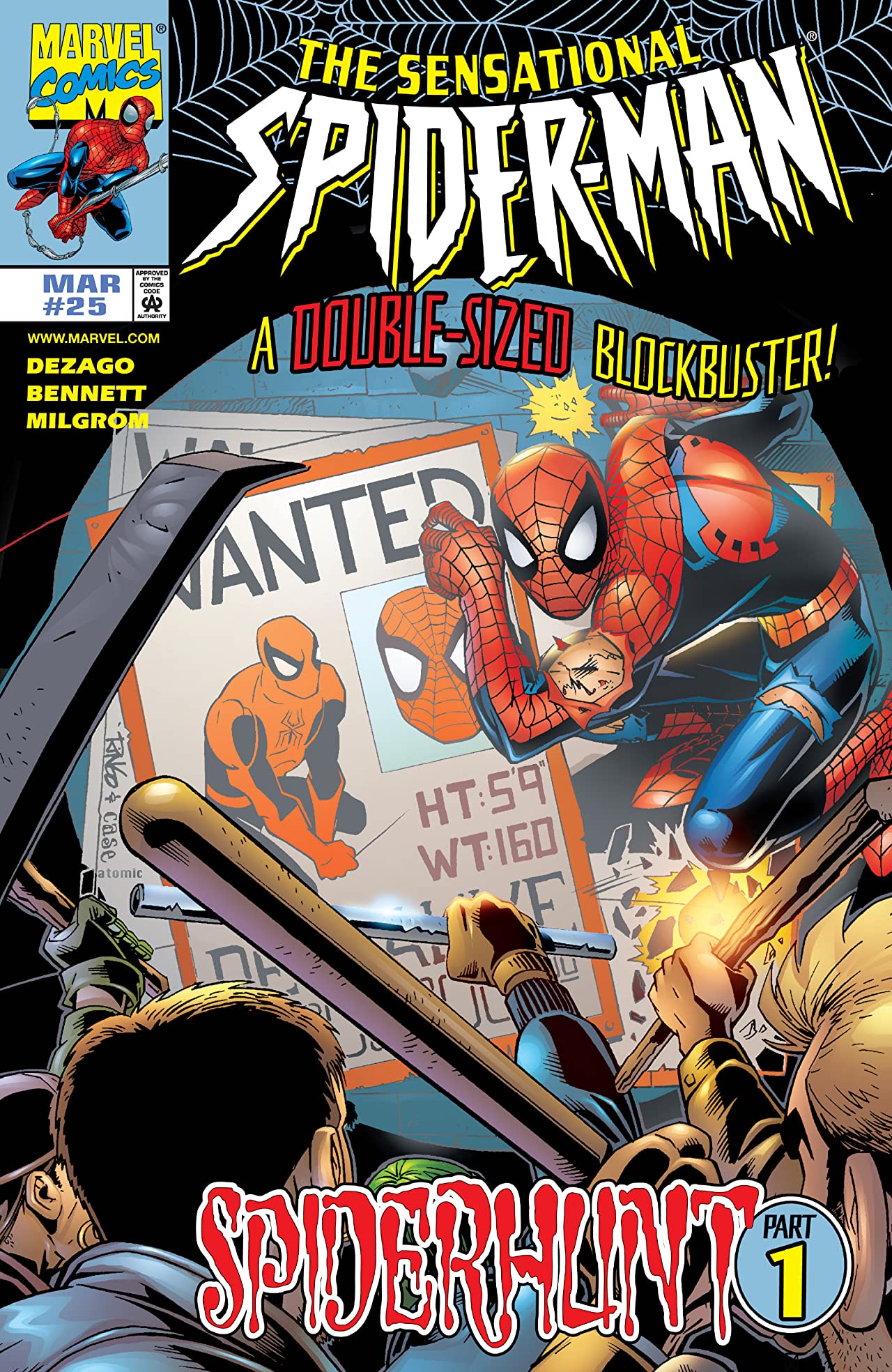 The Sensational Spider-Man (1996) #25 cover