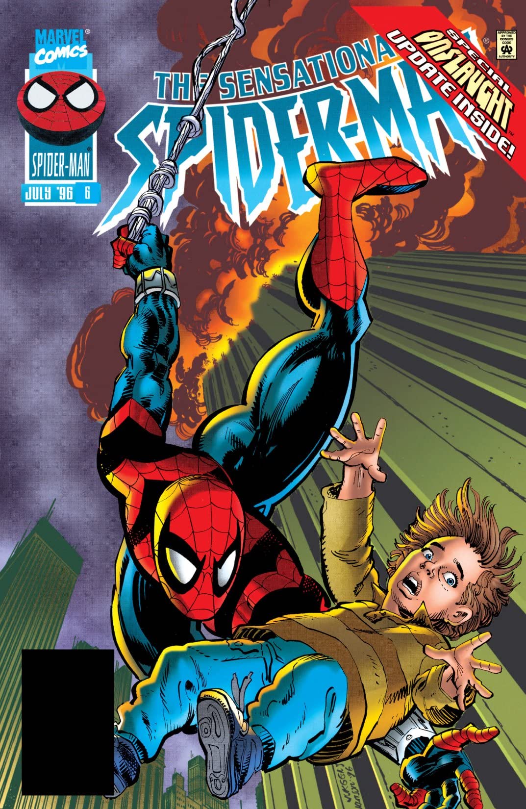 The Sensational Spider-Man (1996) #6 cover