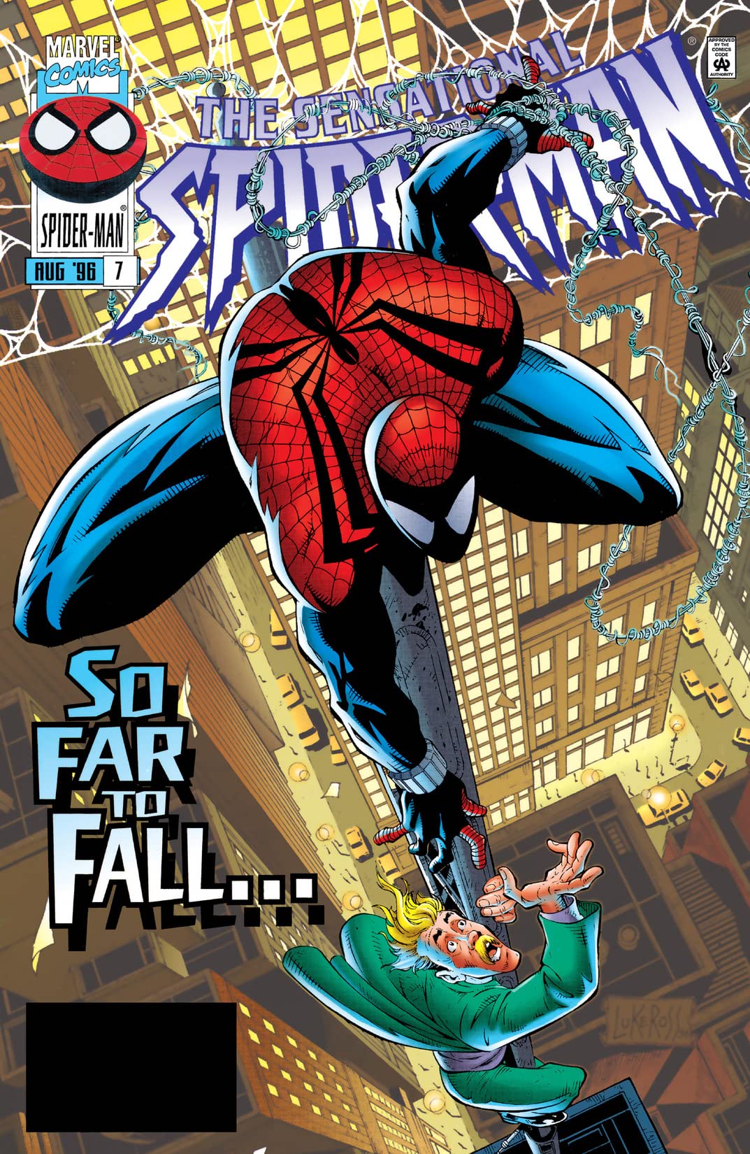 The Sensational Spider-Man (1996) #7 cover