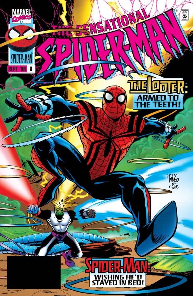 The Sensational Spider-Man (1996) #8 cover