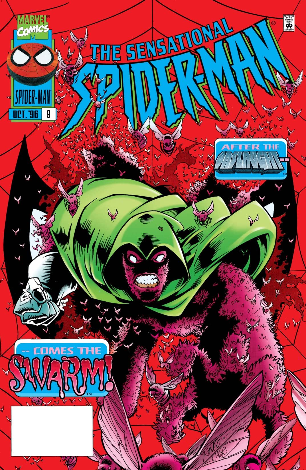 The Sensational Spider-Man (1996) #9 cover