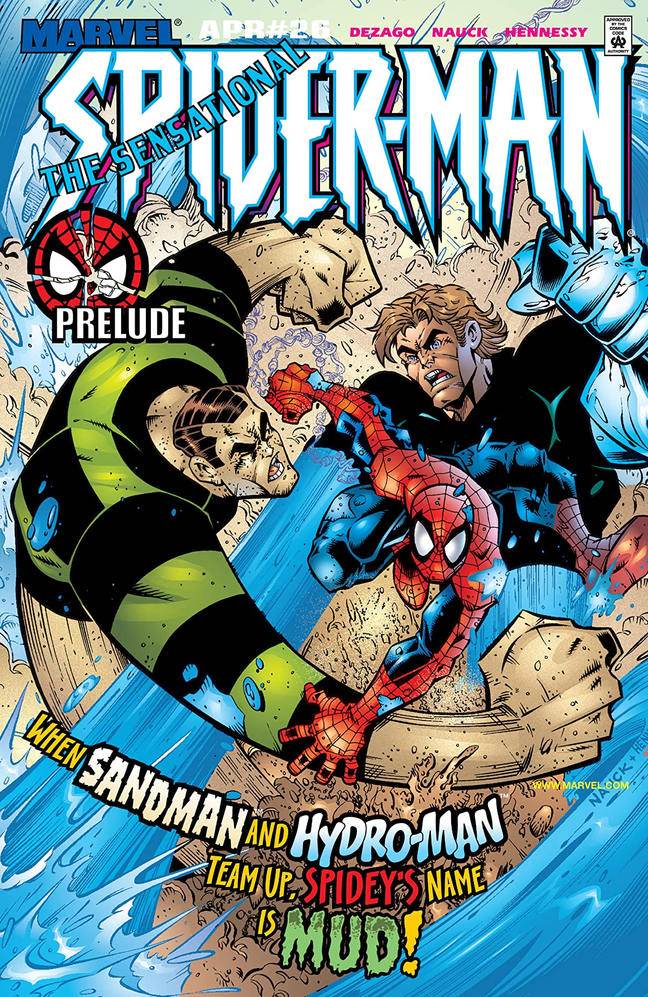 The Sensational Spider-Man (1996) #26 cover