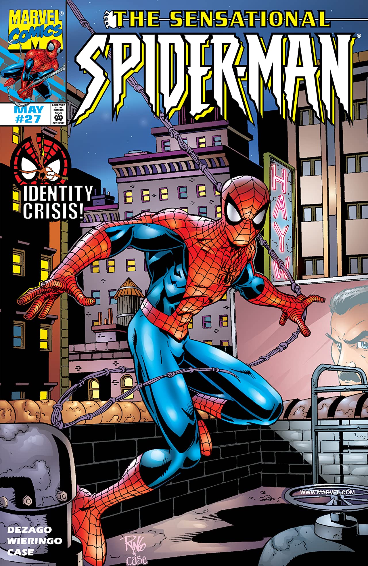 The Sensational Spider-Man (1996) #27 cover
