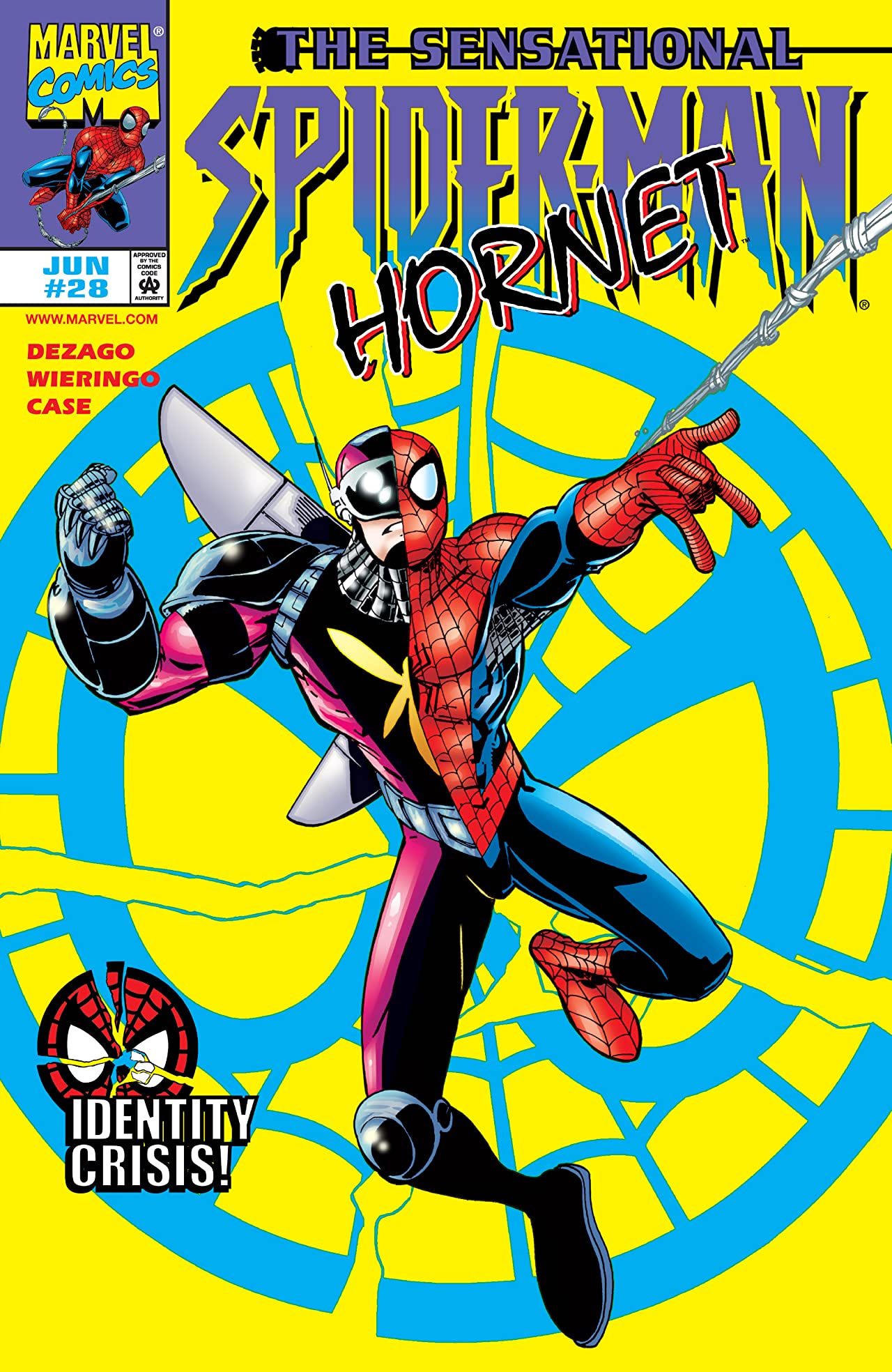 The Sensational Spider-Man (1996) #28 cover