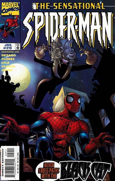The Sensational Spider-Man (1996) #29 cover