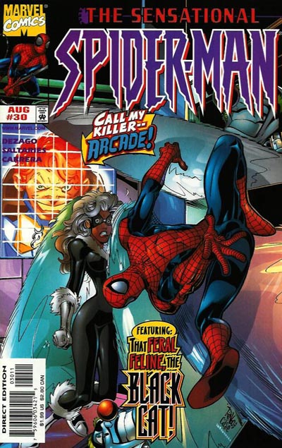 The Sensational Spider-Man (1996) #30 cover