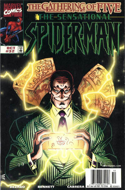 The Sensational Spider-Man (1996) #32 cover