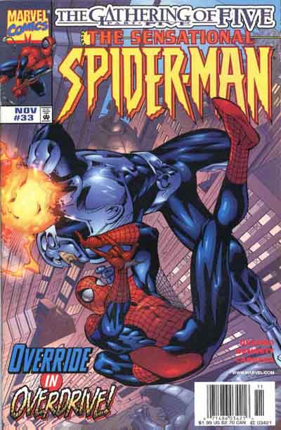 The Sensational Spider-Man (1996) #33 cover