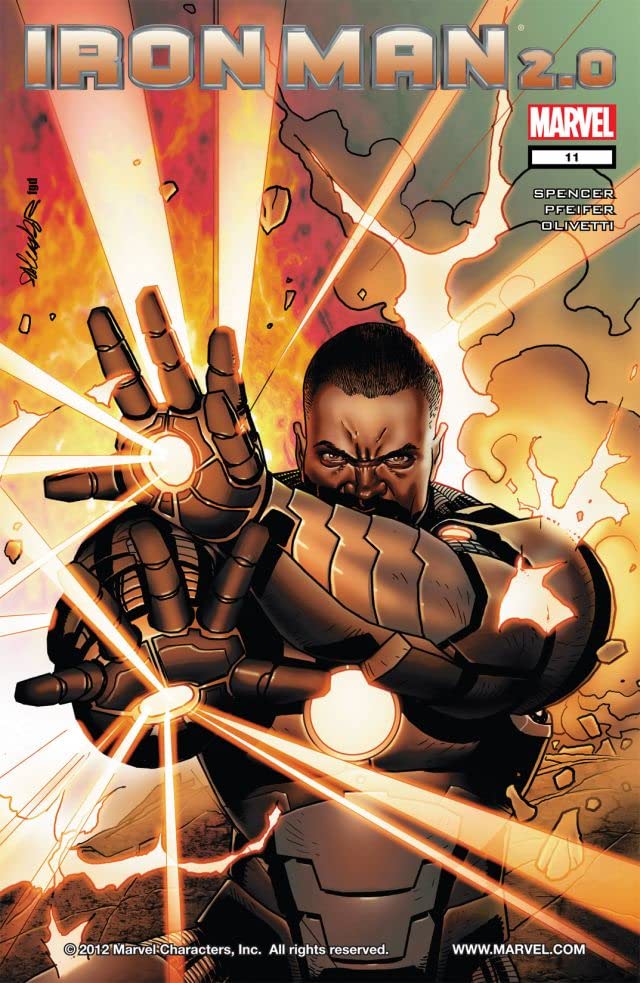 Iron Man 2.0 (2011) #11 cover