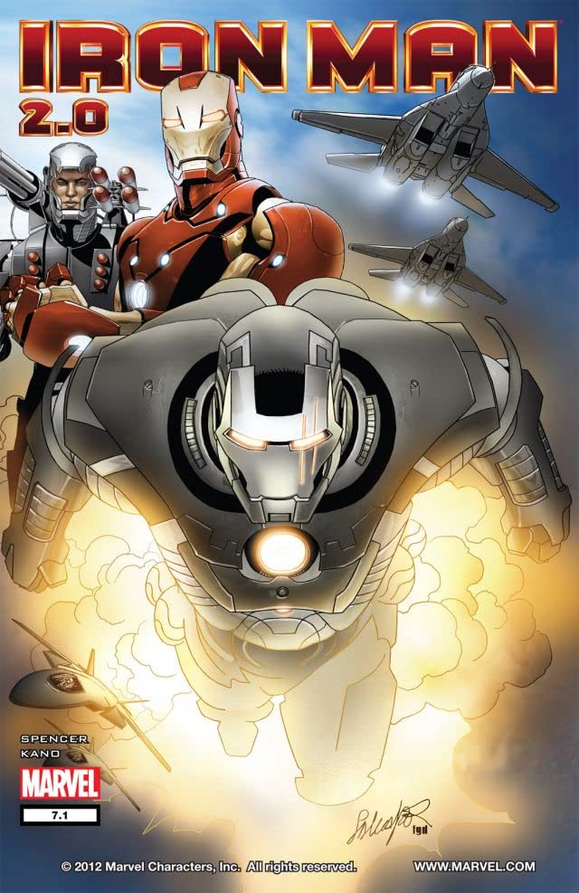 Iron Man 2.0 (2011) #7.1 cover