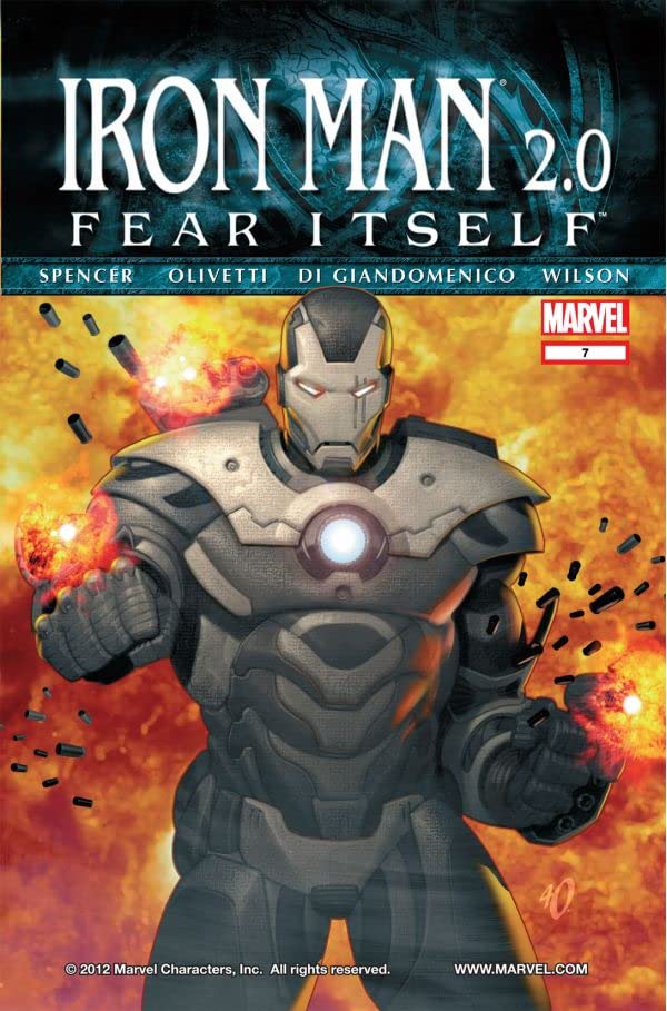 Iron Man 2.0 (2011) #7 cover