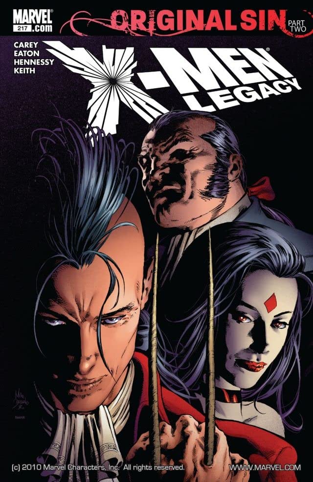 X-Men: Legacy (2008) #217 cover