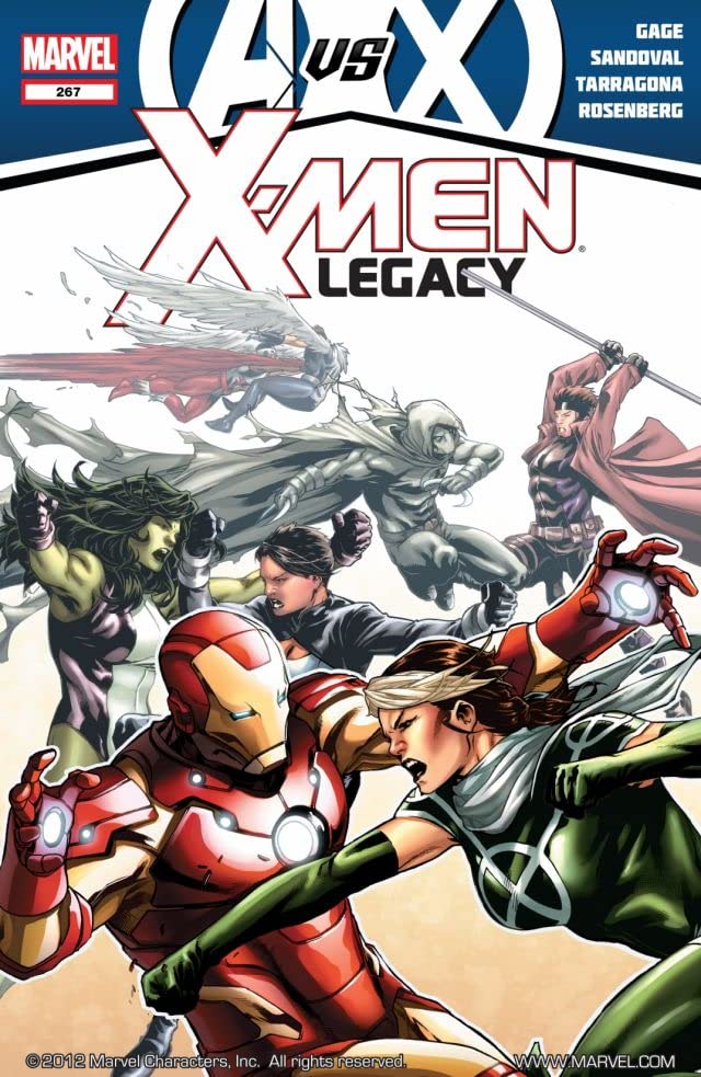 X-Men: Legacy (2008) #267 cover