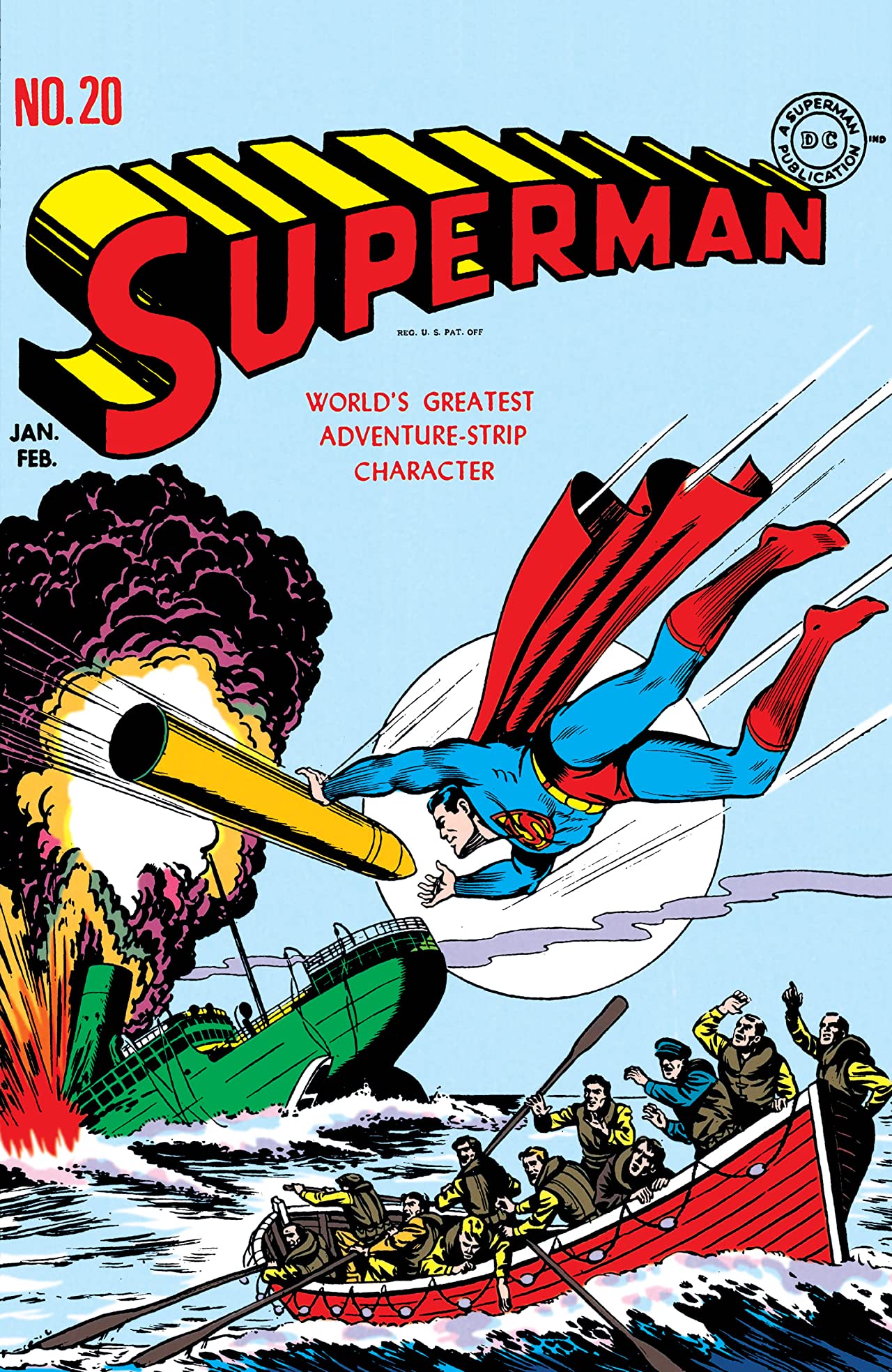 Cover of Superman #20