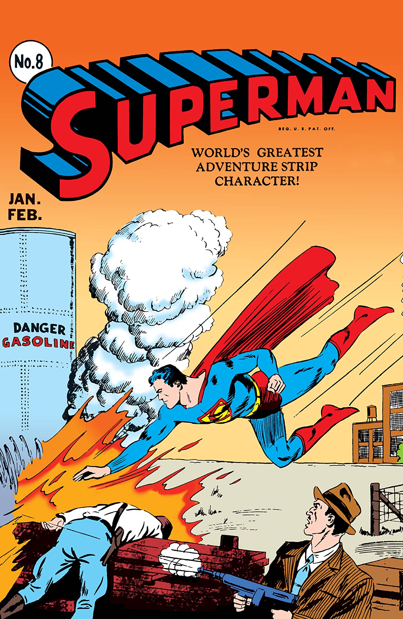 Cover of Superman #8