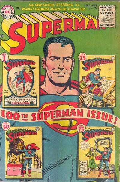Cover of Superman #100