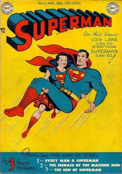 Cover of Superman #57