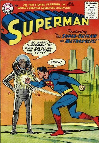 Cover of Superman #106