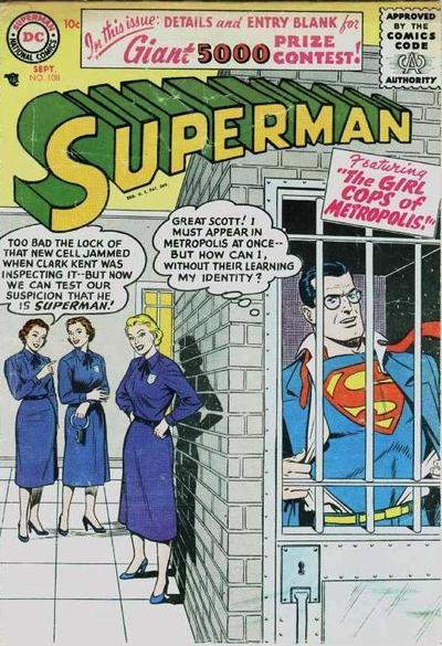 Cover of Superman #108