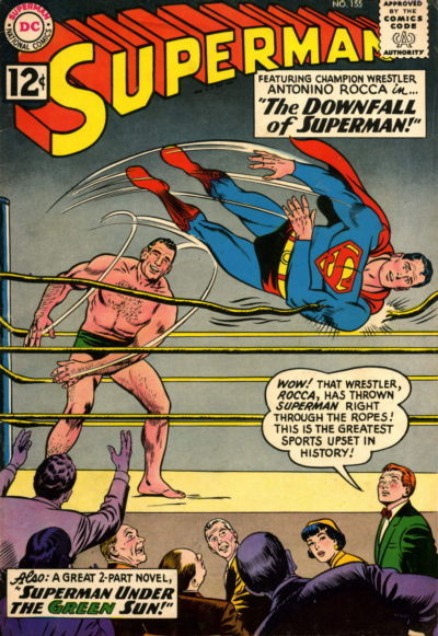 Cover of Superman #155