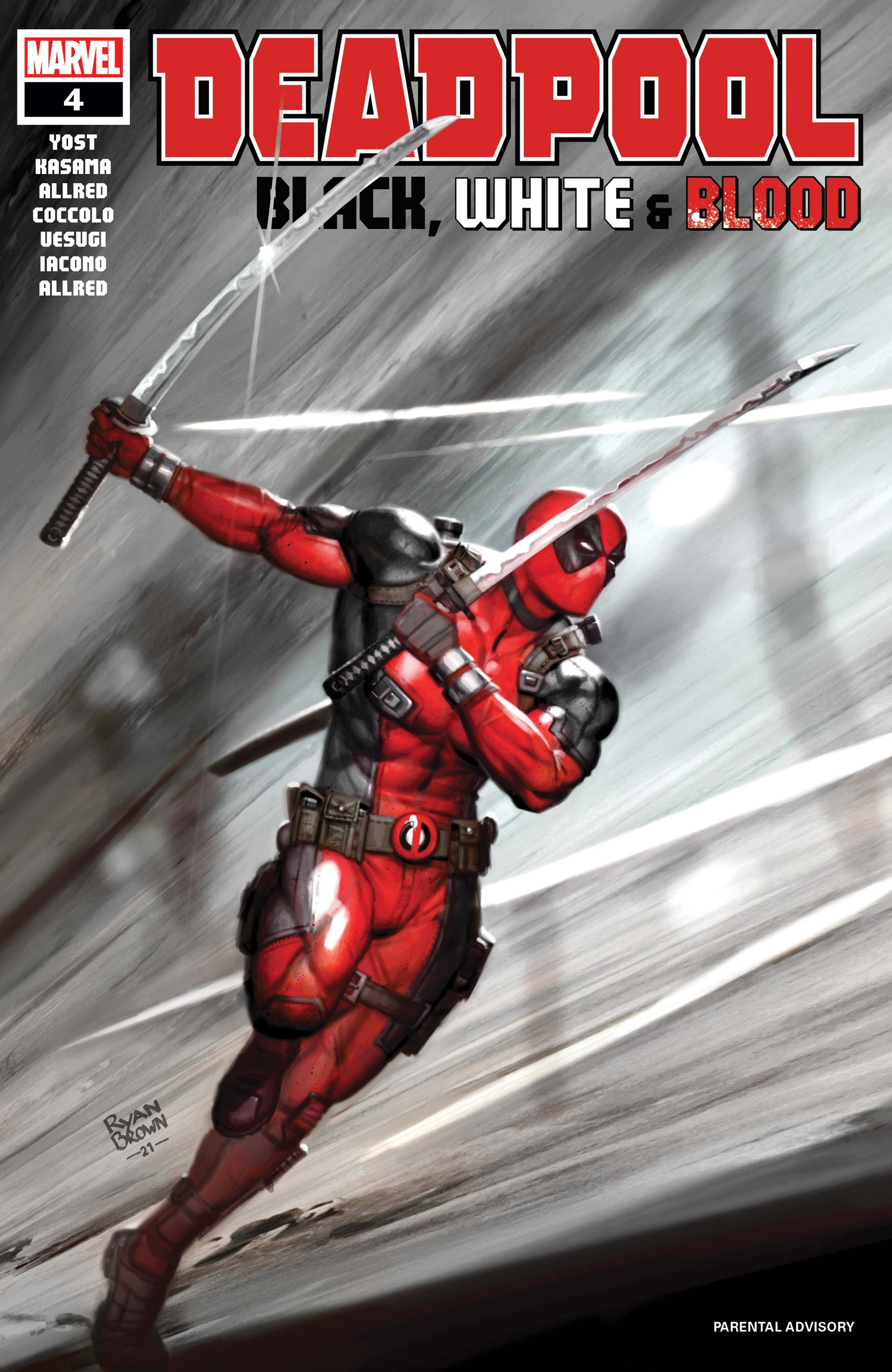 Deadpool: Black, White & Blood