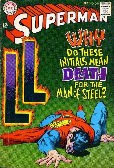 Cover of Superman #204
